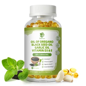 Oregano Oil Capsules with for Immune & Digestive Support