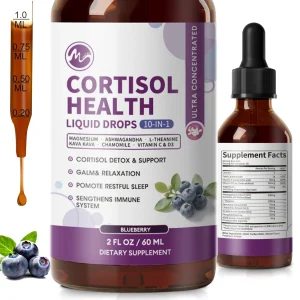 Cortisol Detox Hormone for Mood Focus, Sleep Support