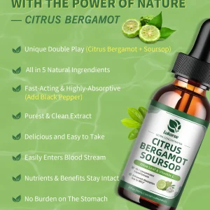 Citrus Bergamot Liquid to Support Overall Wellness