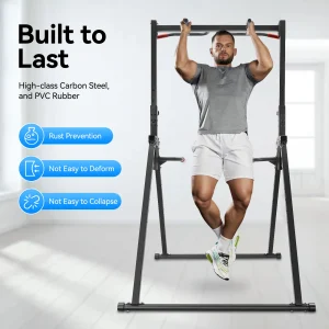 Adjustable Pull Up Bar, Multi-Function Training Station