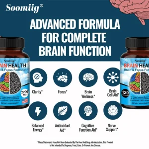 Brain Supplement To Support Memory, and Immune System