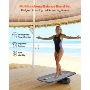 Balance Training Board for Core Workouts, & Physical Therapy