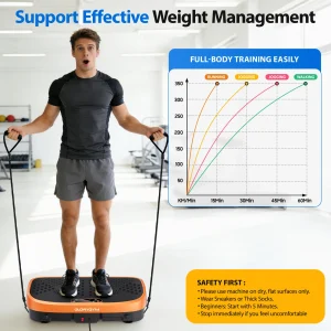 Vibration Plate Workout Platform for Balance Training