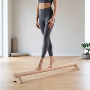 Wooden Balance Bar for Training and Stability Practice