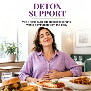 Organic Milk Thistle for Liver Cleanse & Detox