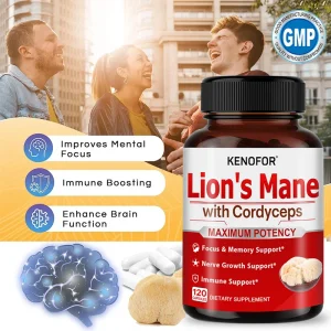 Lion’s Mane - Reduces Stress and Enhances Memory